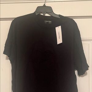 Calvin Klein Men's Black Tee
